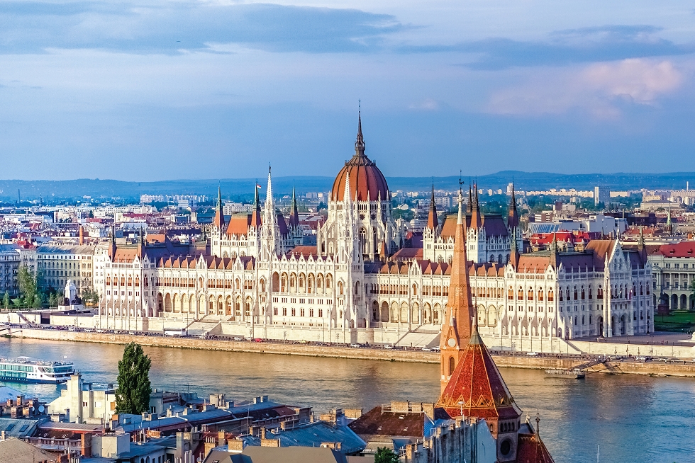 BUDAPEST e l'Ansa del DANUBIO